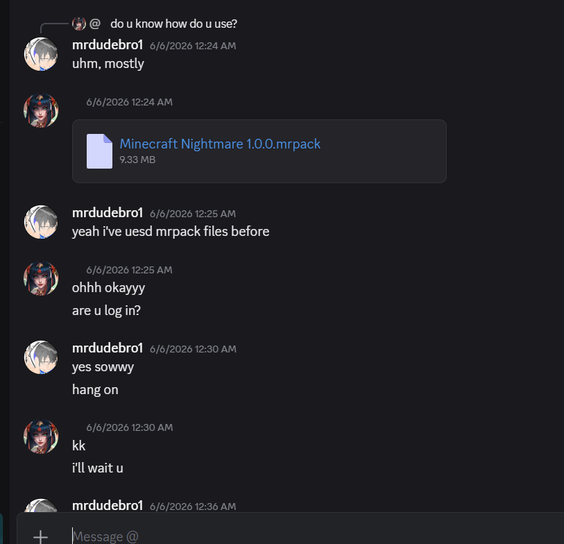Discord distribution screenshot